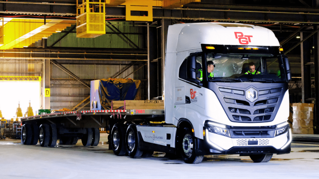 PGT Trucking Introduces First Class 8 Zero-Emissions Truck Into Its ...